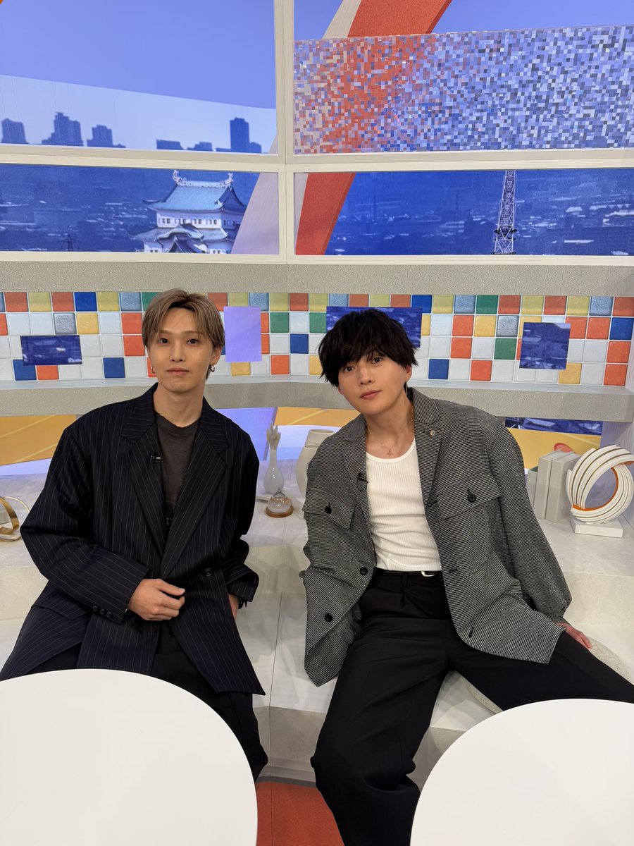 fantastics_fext's tweet photo. ＼まもなく放送📺／

9:55〜放送
CBCテレビ
「推そうぜ！アジア大会 愛知•名古屋」
#堀夏喜 ・ #八木勇征 が生出演いたします！

ぜひご覧ください🔥

@TBS_TV_S1
@CBC5ch_pr @cbctv_sports 
#FANTASTICS https://t.co/YXmslO6GYh