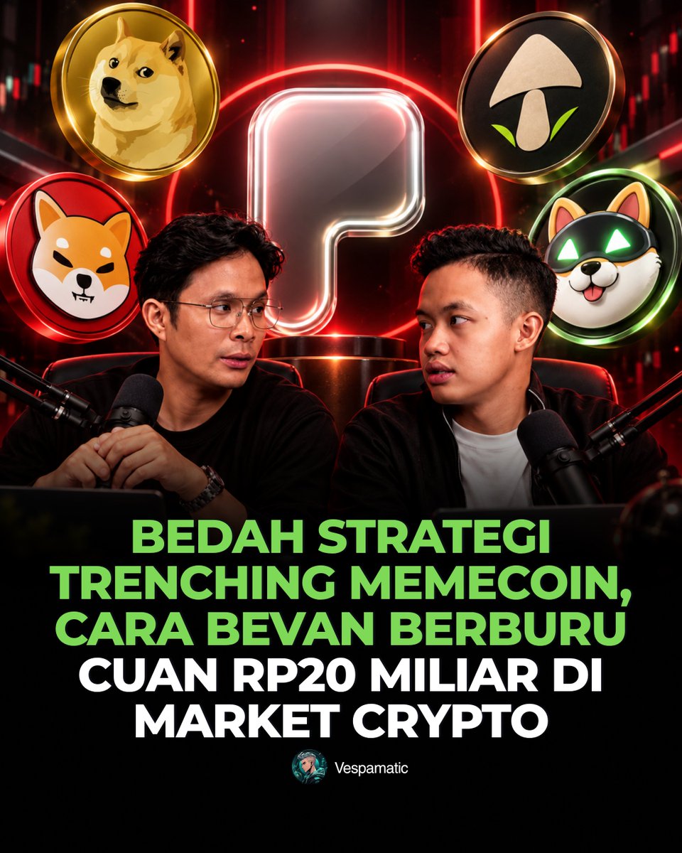 vespamatic96's tweet photo. Bevan Pramudito, 21 tahun, make a profit bersih tembus Rp20 miliar cuma dalam 4 bulan trading memecoin

Angkanya dia tunjukkin langsung dari PNL calendar di layar, katanya siapa aja bisa cross check dari wallet nya sendiri

Ini cara dia kerja tiap hari, step by step 🧵 https://t.co/mvVGUQGo2j