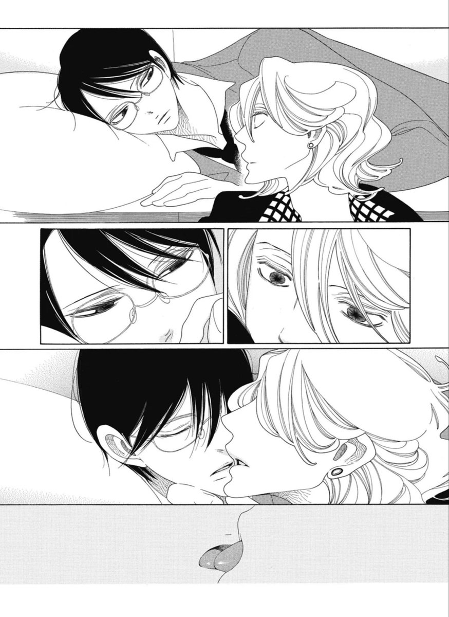 onigiroe's tweet photo. daily i love sajou and kusakabe tweet https://t.co/iyPsng46VY