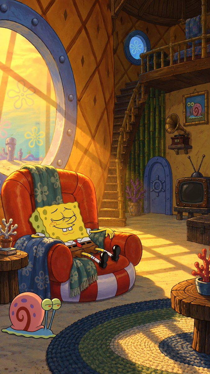AndiNickyy10's tweet photo. Pagii - One mood at a time 🌊🍍
Ada hari di mana kamu cuma ingin santai total, ada hari di mana kamu pengin produktif tp tetap happy, ada jg hari di mana kamu cuma mau makan enak dan lupa semua masalah. SpongeBob ngerti banget soal itu.☺️ https://t.co/S7WSS8CXT1