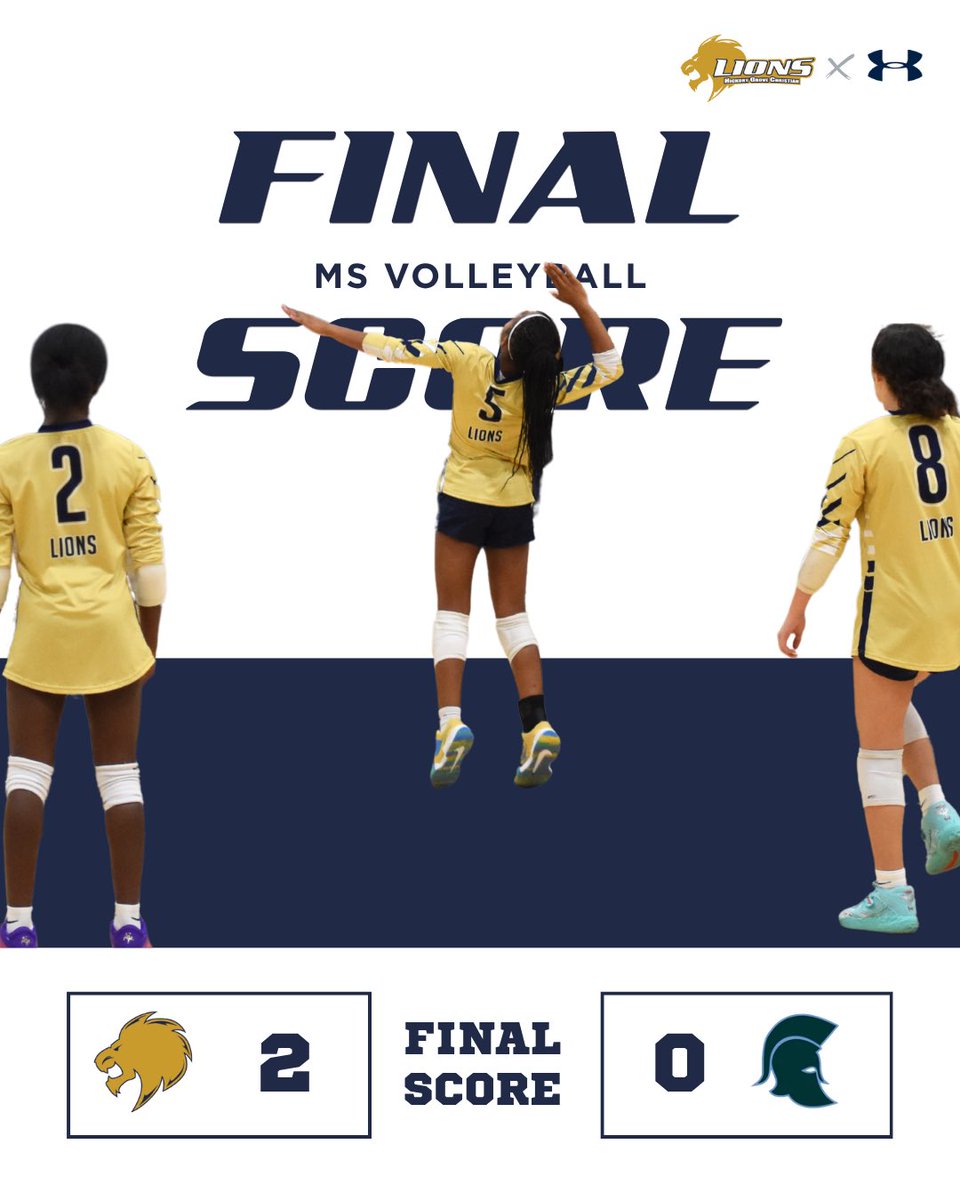 HGCSAthletics's tweet photo. .
Final from the Grove.
.
#HGCS #LionNation
. https://t.co/ohoMBqyEYh