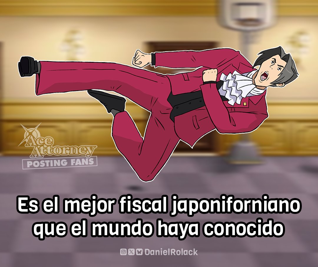 DanielRolack's tweet photo. Cuando hay demasiados casos pendientes y mandan al fiscal con historial perfecto:

#AceAttorney #CAPCOM https://t.co/FosfqSDaz9