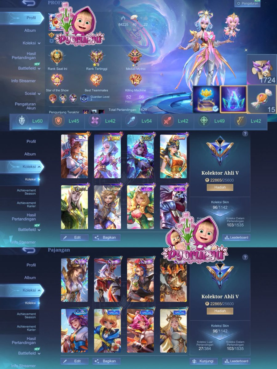 mapleeeoo's tweet photo. - safe sebulanan diseller sblmnya
- ⁠minus plat gugel, wa, tt
- ⁠email fresh buatanku
- ⁠total pertandingan 1,6k
- ⁠ga kgm
💸 75K
082139675114/@.enayayy ditele

t. wts akun ml polosan emblem hampir max, magesupp angela sanrio pharsa https://t.co/nakUHyMnve
