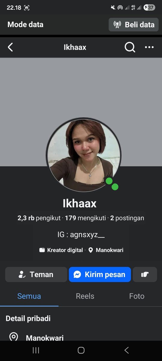 Timurpride3bat's tweet photo. Mchat Mkw...
Stay di kos sja 
Perempuan timur dong
Ana² Sp yg knal bisa chat dia.
Fb aktif tuh https://t.co/1fA6Ac0x6g