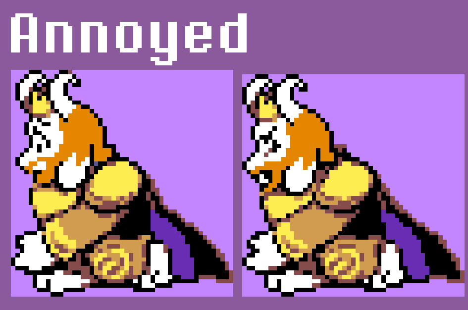 TemmieOrSmth99's tweet photo. Asgores unused sprites fucking kill me bro what do you mean he was gonna be angry at Blue for HEALING his kid https://t.co/TYgdua8Tgc