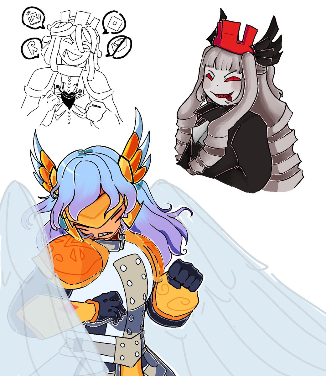 Wiiwoop111's tweet photo. Some drawings I made in magma (*°▽°*)
#1x1x1x1 #robloxadmins https://t.co/URwzUwkQKn