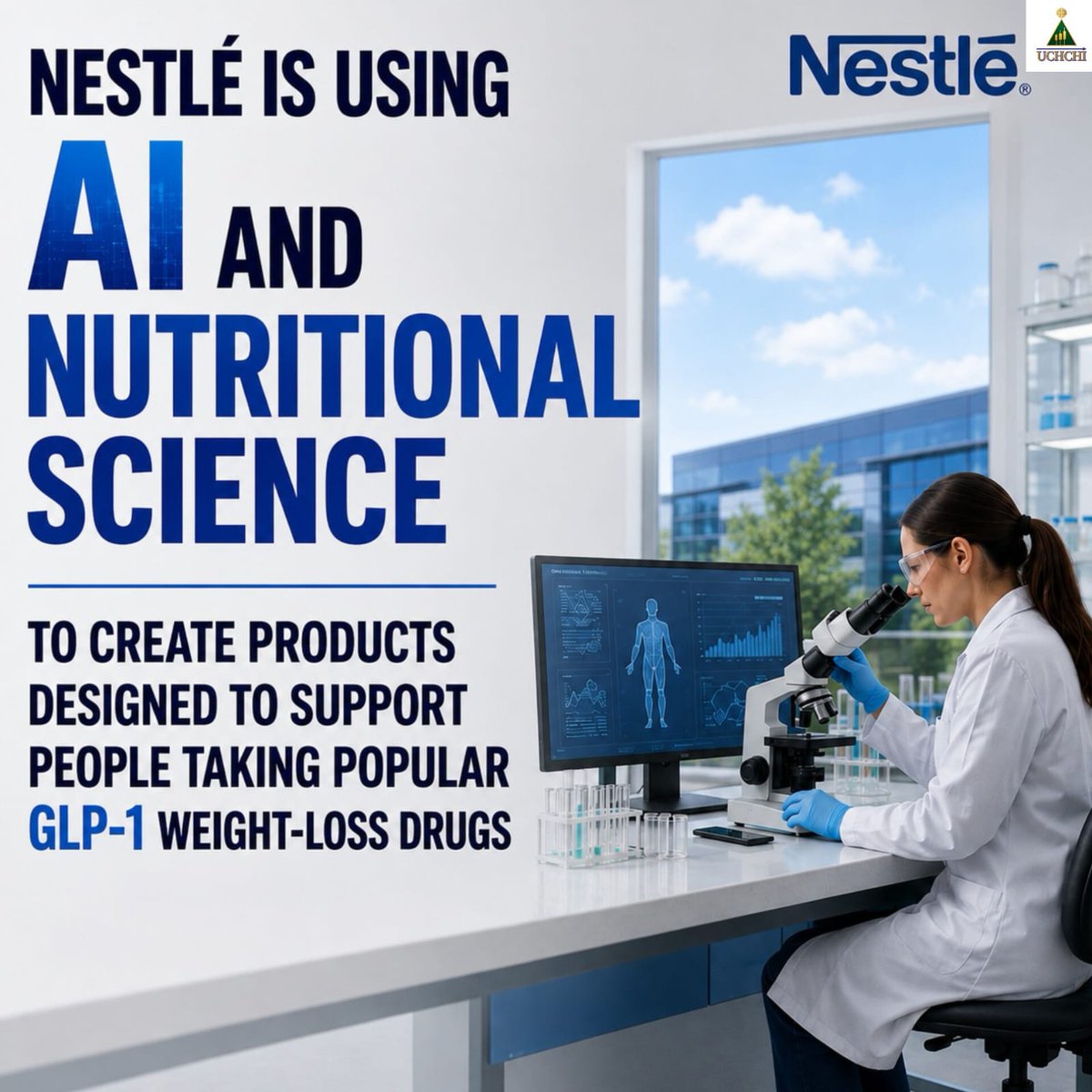 SharieGrabe9dn's tweet photo. Nestlé is using AI and nutritional science to develop products for people taking GLP-1 weight-loss drugs, reflecting how food companies are adapting to changing eating habits and nutrition needs. https://t.co/JF6ZVVpyOY
