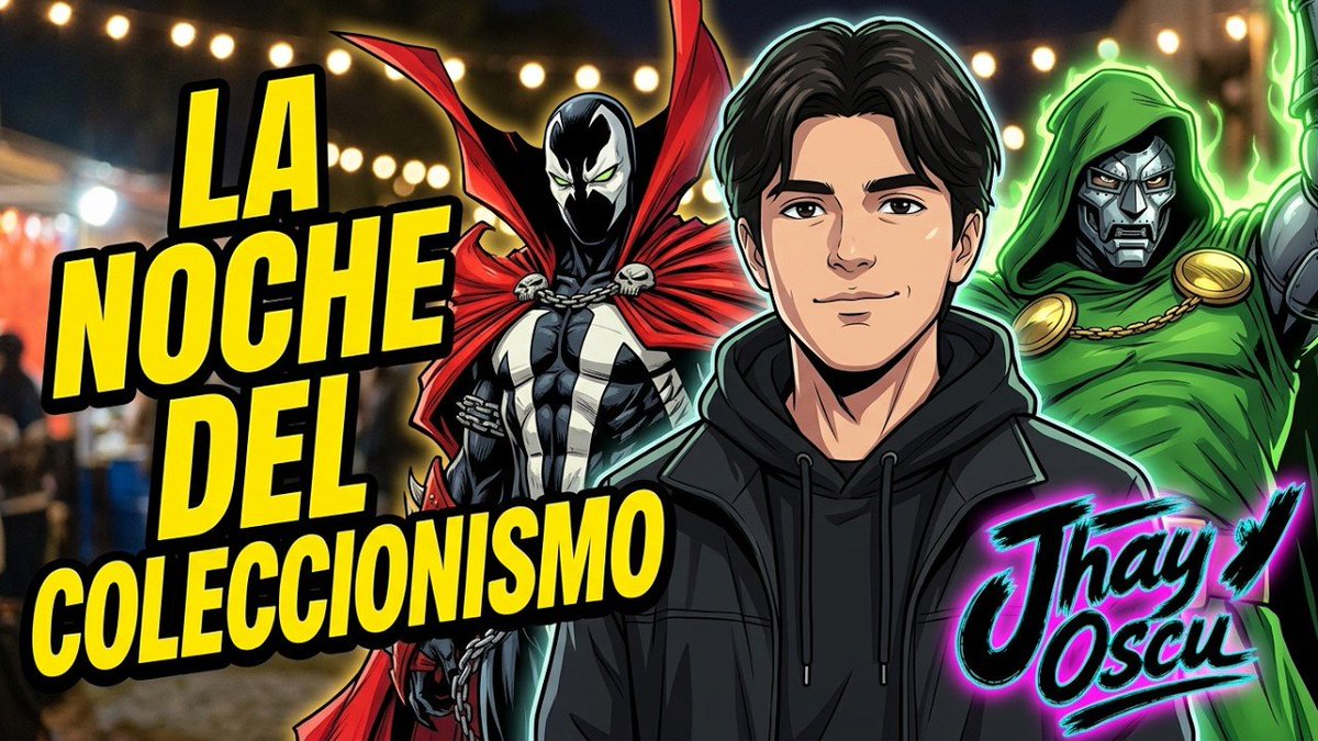 thiagocarsillo's tweet photo. ▶️ EVENTO NOCTURNO EN BS AS | LA NOCHE DEL COLECCIONISMO

🎥 Video completo 👉 https://t.co/f6xdIZDbSH 👈

Hoy presentamos la nueva portada del nuevo video de YouTube. 
Cada like y comentario de apoyo se agradece 

#jhayoscu #lanochedelcoleccionismo #youtube #spawn #drdoom https://t.co/dFT3RMz8yG
