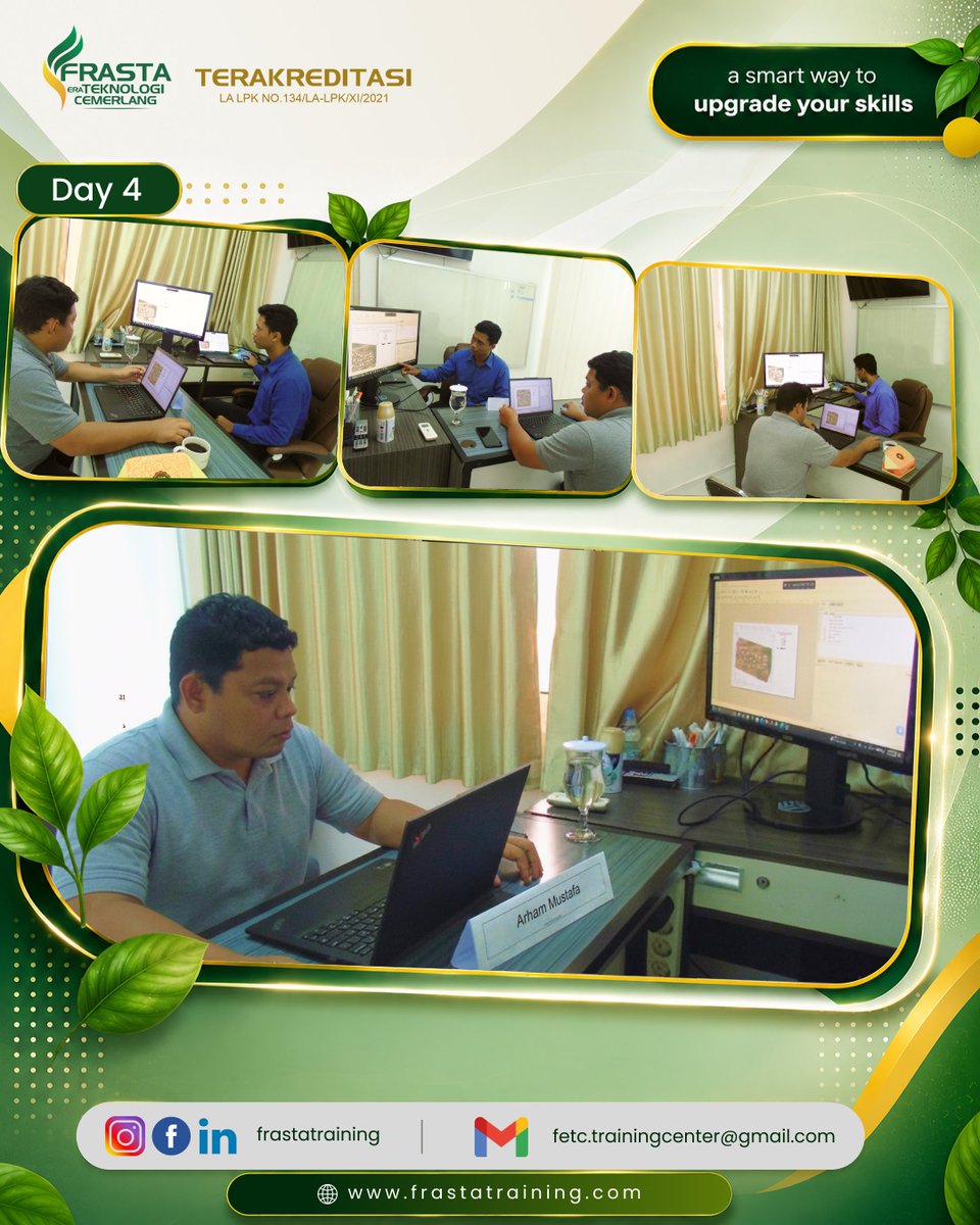 FrastaTraining's tweet photo. Judul Kegiatan : 
Pelatihan Operator GIS menggunakan QGIS
Tanggal 07-11 September 2026
Lokasi PT. Frasta Era Teknologi Cemerlang

Terimakasih keperrcayaannya... 

Joint di FETC, Training Center Yogyakarta
Contact us
Email 1 : kurniafrasta@gmail.com https://t.co/EWZc6NyIAQ