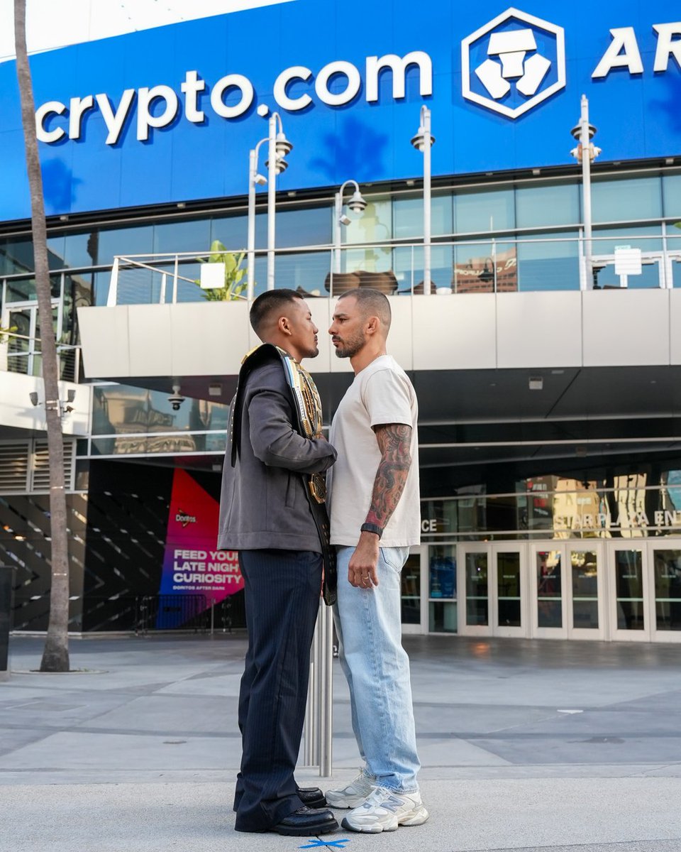 ufc's tweet photo. Up close and personal 😤

@JoshuaVanBT vs @Pantojamma 

[ #CryptoCom #UFC331 | LIVE SEP 19 | 9pmET on @paramountplus ] https://t.co/G4x2gx6PMh