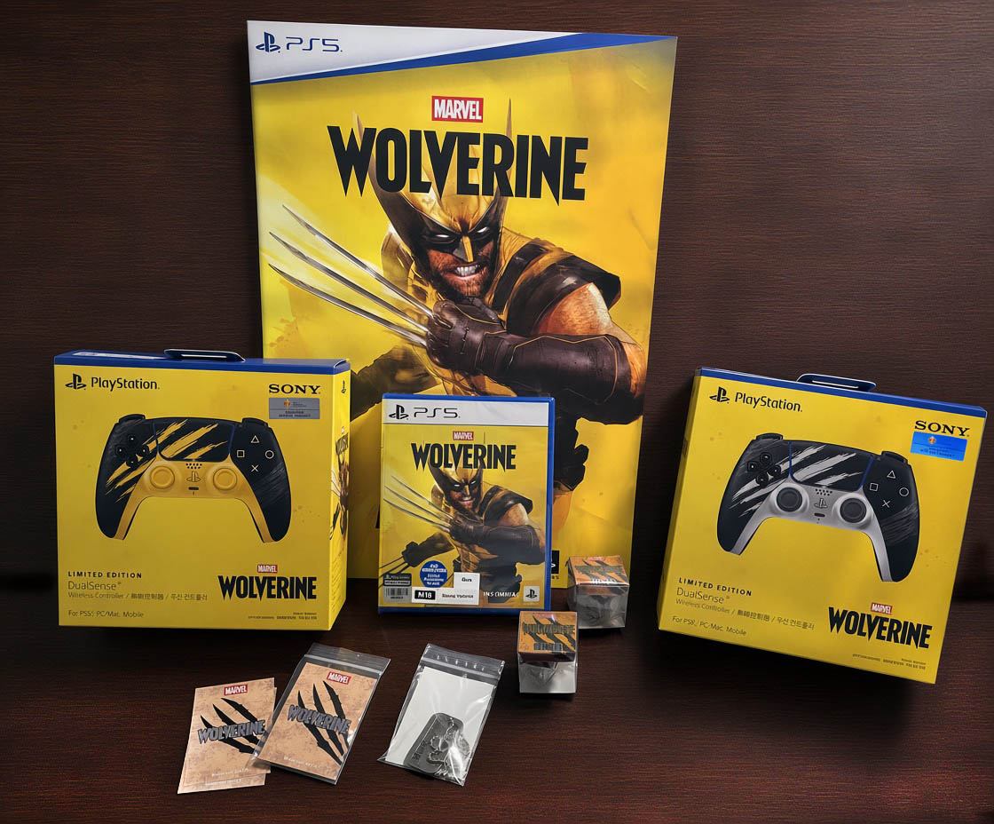 SuperDealsGame's tweet photo. The Wolverine Controller, Game, exclusive merchandise with Adamantium editions are all here!
#wolverine #Adamantium https://t.co/WPR5Kg4dIU