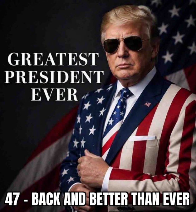 Bernadette99797's tweet photo. #EverythingTrump 
Everything Trump does is awesome because he's the greatest president ever! 
Trump 2028 🥰❤️🤍💙
Drop a heart and repost if you want Trump 2028! https://t.co/1tmPF5cIWj