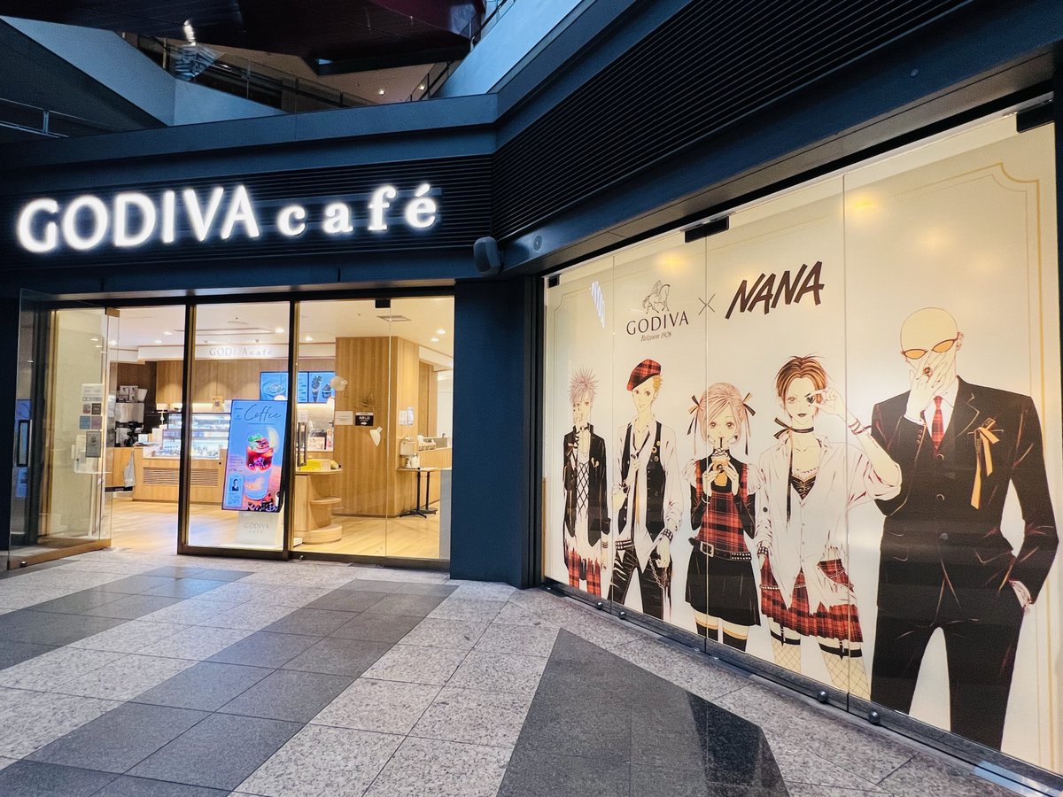 Godiva_JPN's tweet photo. 🖤❤️🖤❤️

NANAコラボーレション✨
GODIVA café みなとみらい店で
特別なラッピング展開中🌟

🖤❤️🖤❤️

9月16日(水)〜10月12日(月)までの
期間限定なのでお見逃しなく👀！

店舗▼
https://t.co/g046sK1BWh

※期間は変更になる場合がございます。

#ゴディバ #GODIVA #ゴディバカフェ #GODIVAcafe #NANA