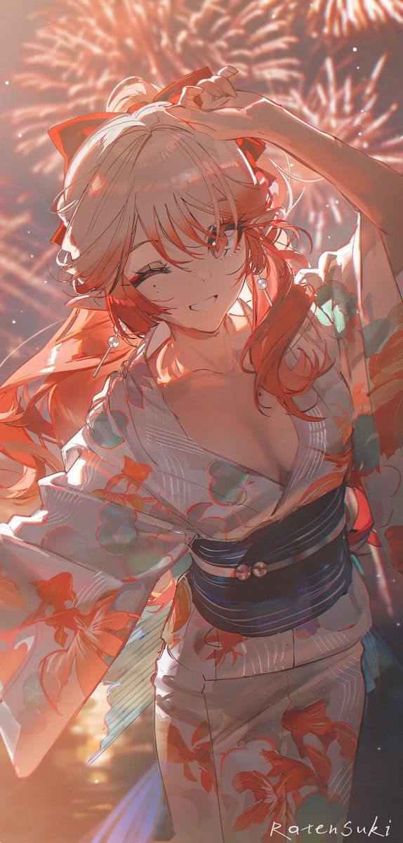 RatenSukiQWQ's tweet photo. 🎆はなびだいかい(2/2)
#haruka #アークナイツ #ハルカ #羽生萌萌香 #Arknights #明日方舟 #遥 #AIart️️️️️️️️️️️️️️️️️️️️️️️️️️️️️️️️️️️️️️️️️️️️️️️️️️️ https://t.co/WsrW2HIHsx