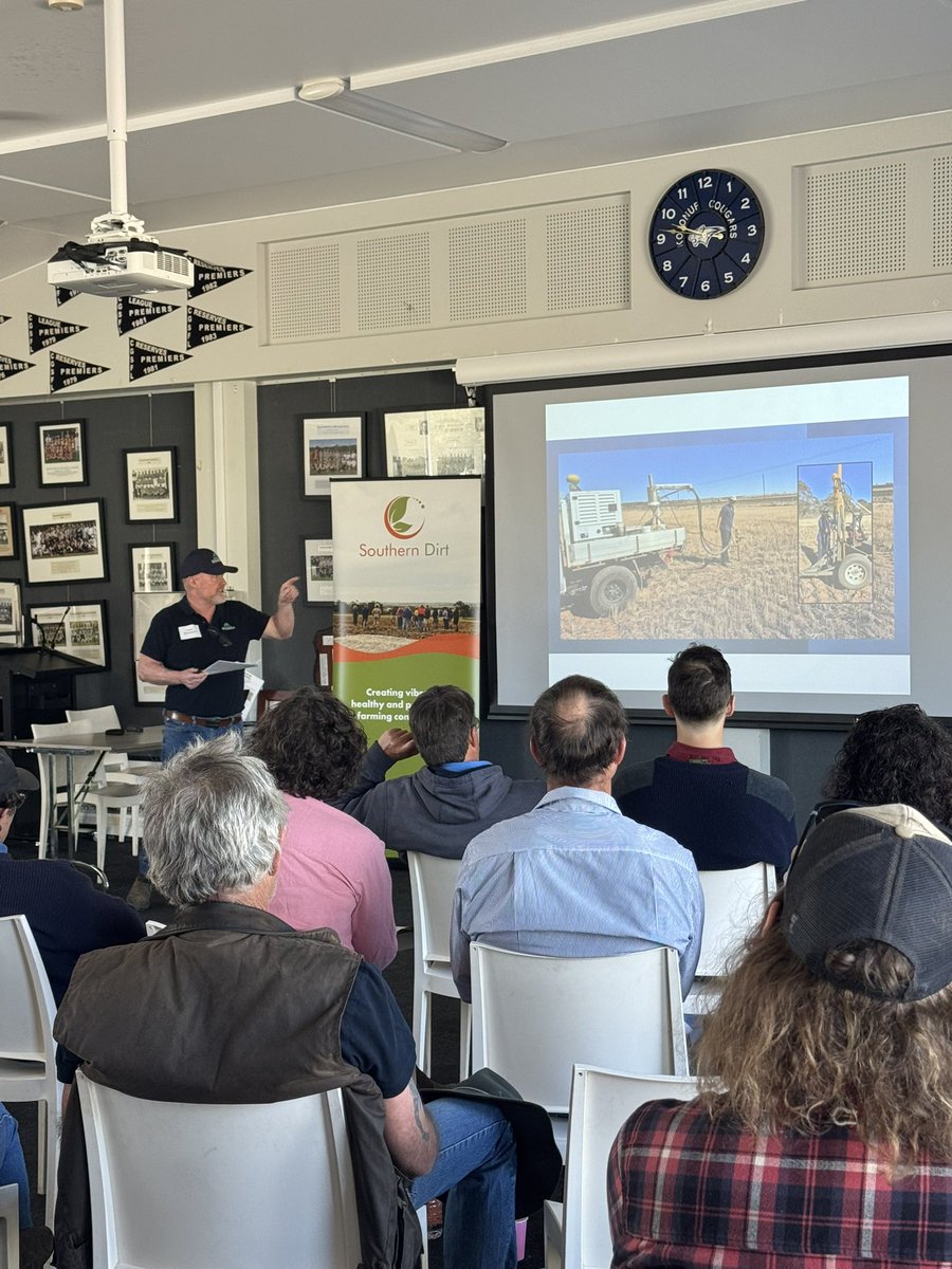 DirtSouthern's tweet photo. Better Sampling. Better Decisions. Better Returns. 🧪
Kevin Mincherton &amp; Don Hook from Precision SoilTech on why accurate, repeatable soil sampling matters for better farm decisions.
#SouthernDirt #SoilTesting #PrecisionAg https://t.co/5m5uJyuVVi