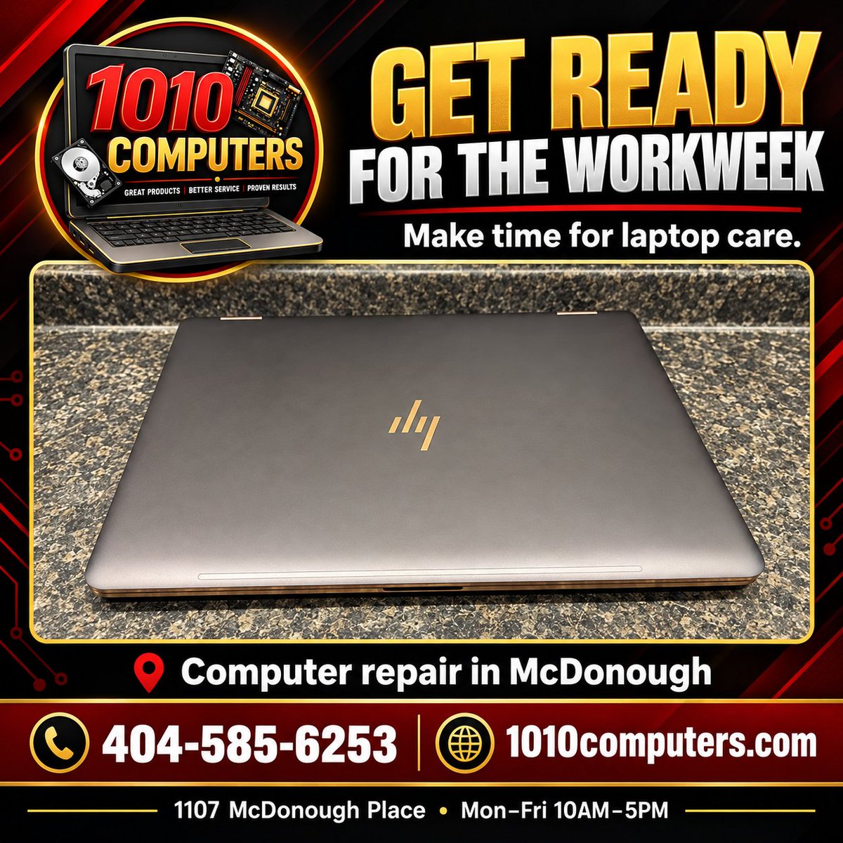 1010Computers's tweet photo. A useful first step is to note the symptoms: what happens, when it started and whether it changes on battery or charger. Ask about diagnosis and repair options. McDonough | Mon-Fri 10AM-5PM | 404-585-6253 https://t.co/ZbJZHpU4y6 https://t.co/8wQNITzGVU