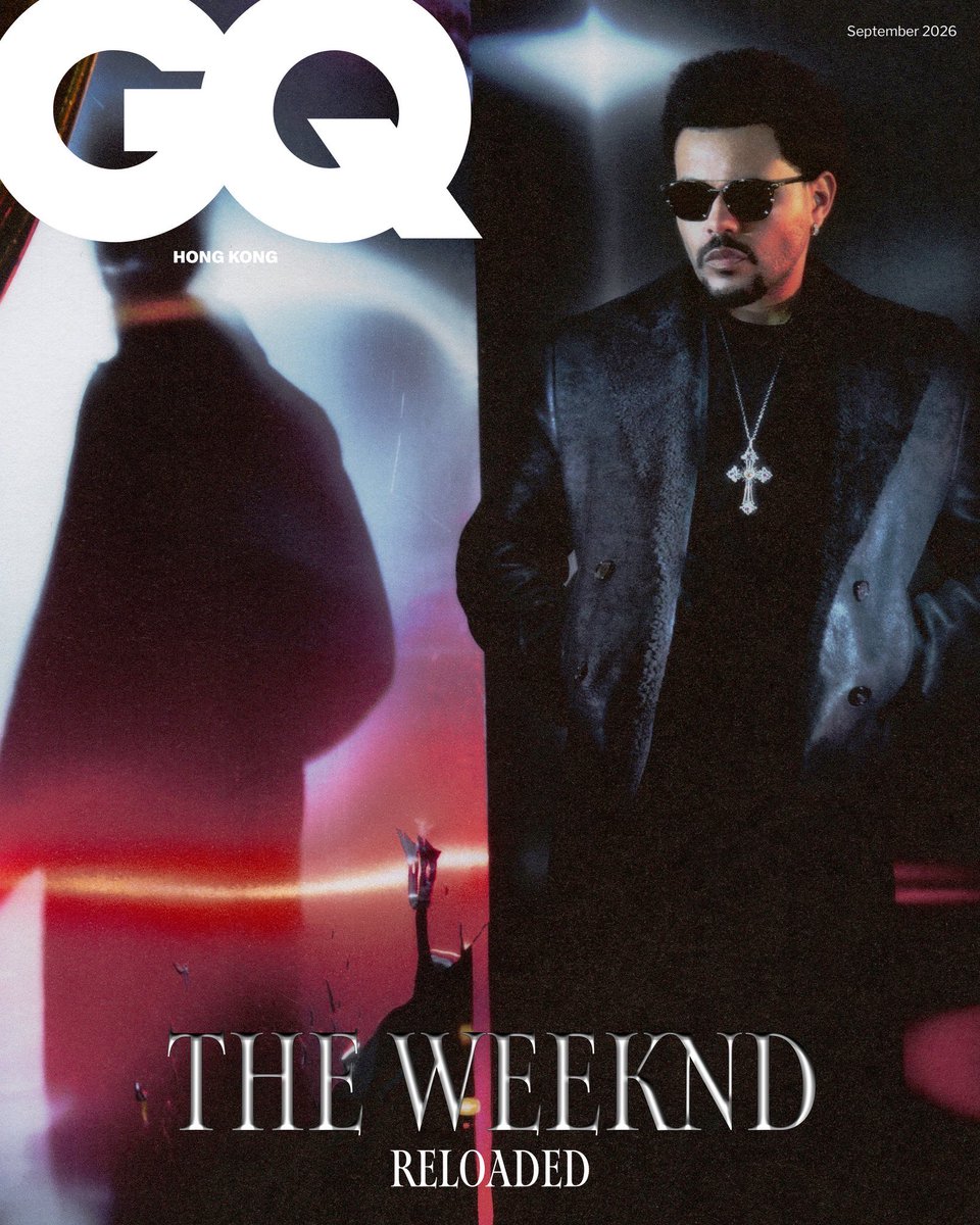 WeekndAccess's tweet photo. The Weeknd for GQ Hong Kong. https://t.co/7u1E0e210N