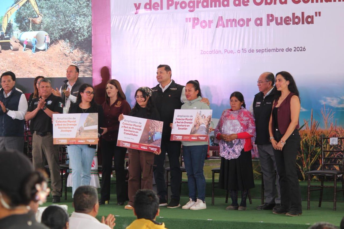 RebecaBanuelos_'s tweet photo. En Jicolapa y Zacatlán seguimos avanzando con obras de drenaje y colector pluvial. 💧

Desde @CeasPueOficial trabajamos con el gobernador @armentapuebla_ y bajo la visión de @Claudiashein para llevar bienestar a más familias.

#PorAmorAPuebla #PensarEnGrande https://t.co/ssXxEE26Fq