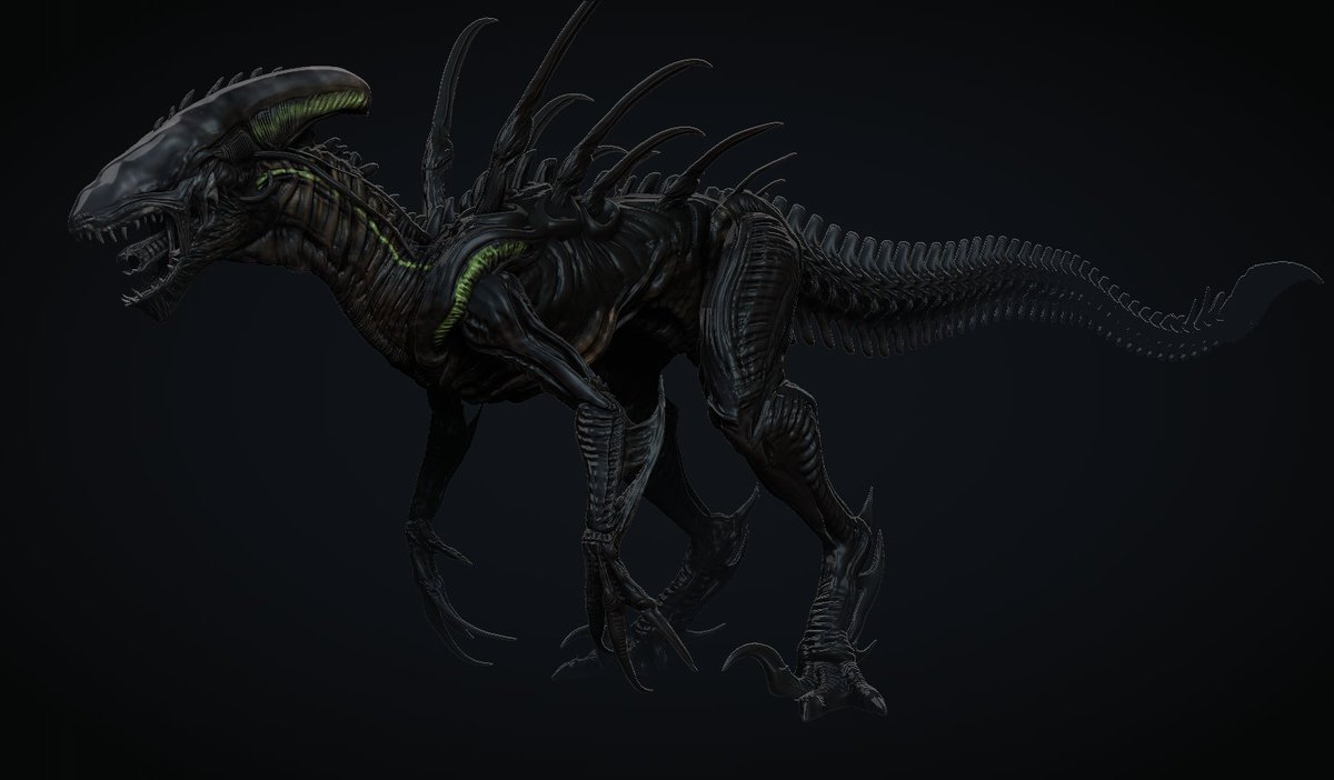 vankev's tweet photo. xenomorph x Indoraptor

render marmoset

#alien
#xenomorph #Indoraptor  #zbrush https://t.co/PAiZkth1uX