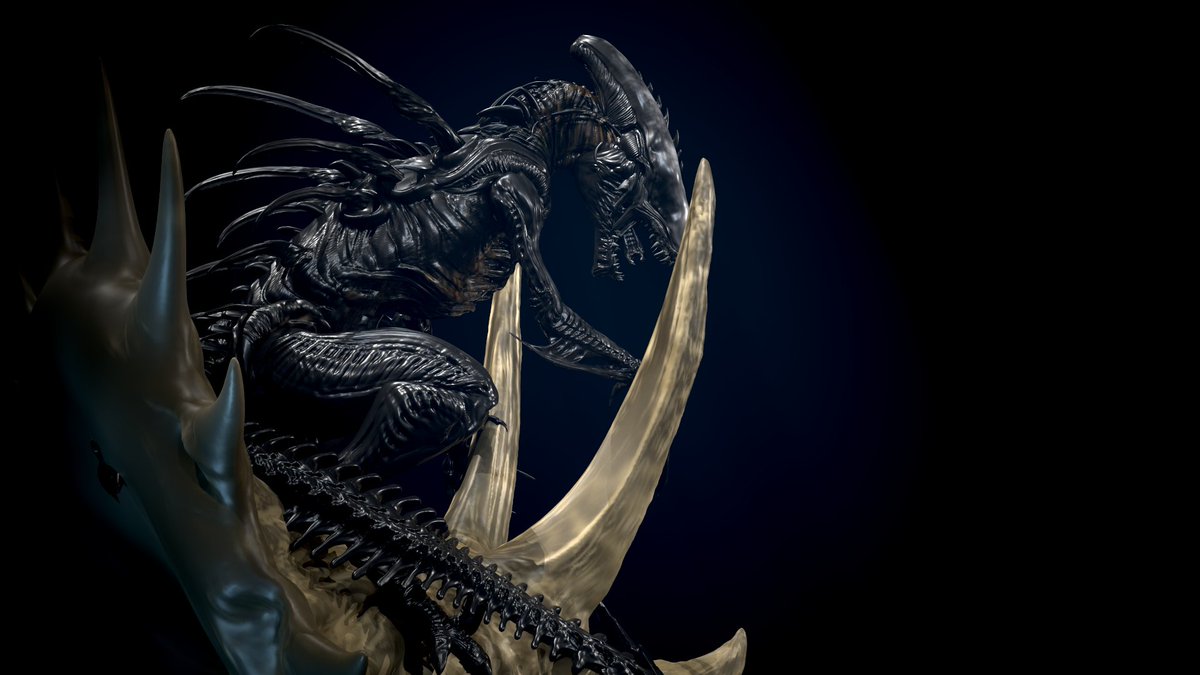 vankev's tweet photo. xenomorph x Indoraptor

render marmoset

#alien
#xenomorph #Indoraptor  #zbrush https://t.co/PAiZkth1uX