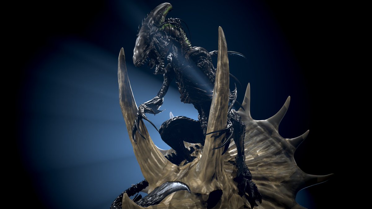 vankev's tweet photo. xenomorph x Indoraptor

render marmoset

#alien
#xenomorph #Indoraptor  #zbrush https://t.co/PAiZkth1uX