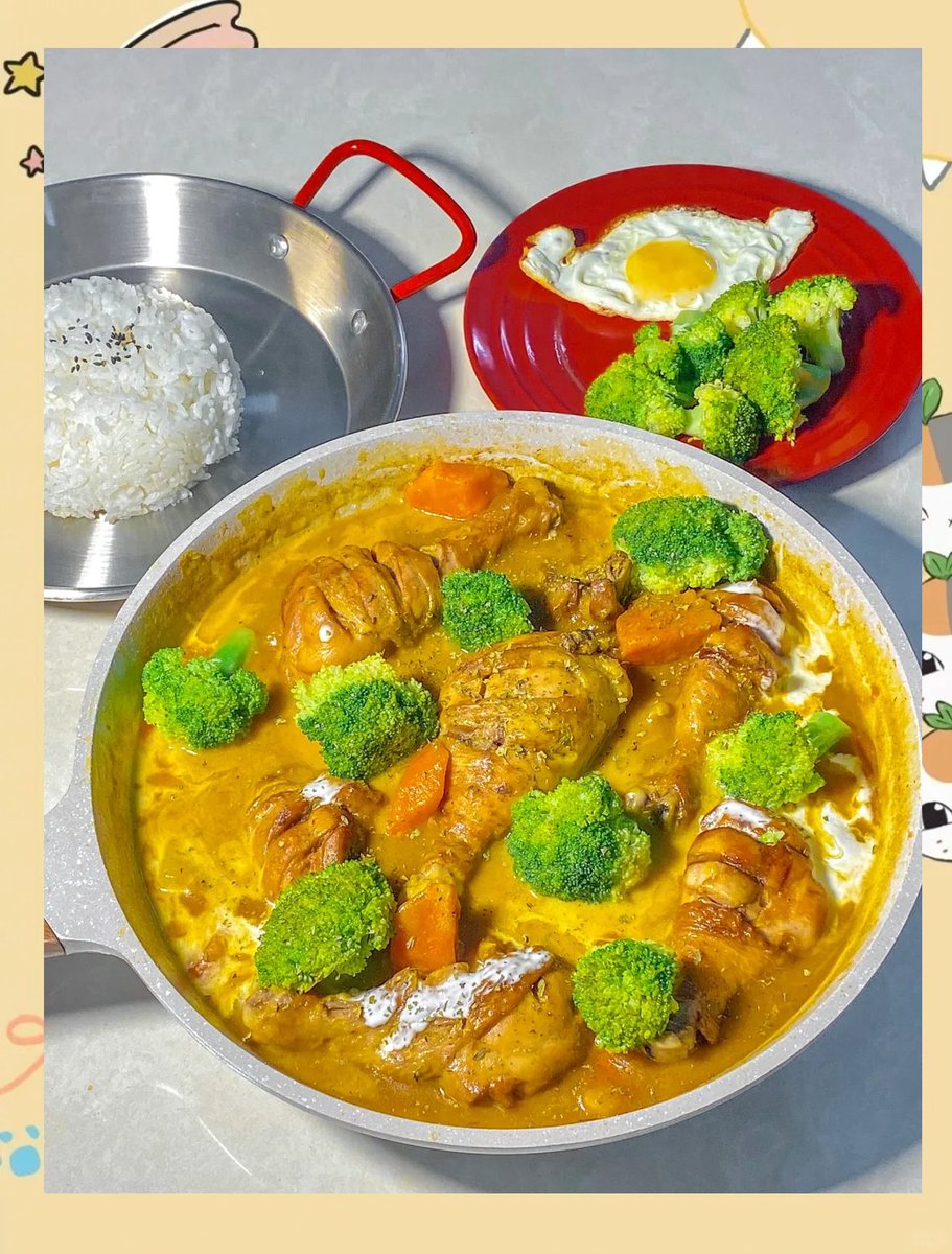 GladysPull71933's tweet photo. Chasing golden hour vibes with a steaming bowl of coconut curry on my balcony—spice level 10, sunset level perfect. https://t.co/HeGPR6T55Q