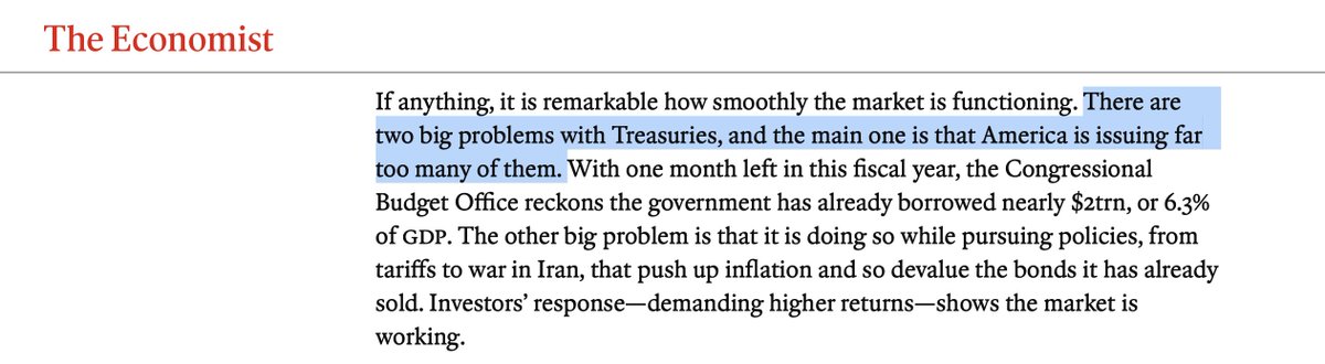 halsinger's tweet photo. FWIW @TheEconomist agrees with me. They just can't bring themselves to say "reverse the tax cuts" because that might offend their corporate overlords. https://t.co/bNeMMtyipL
