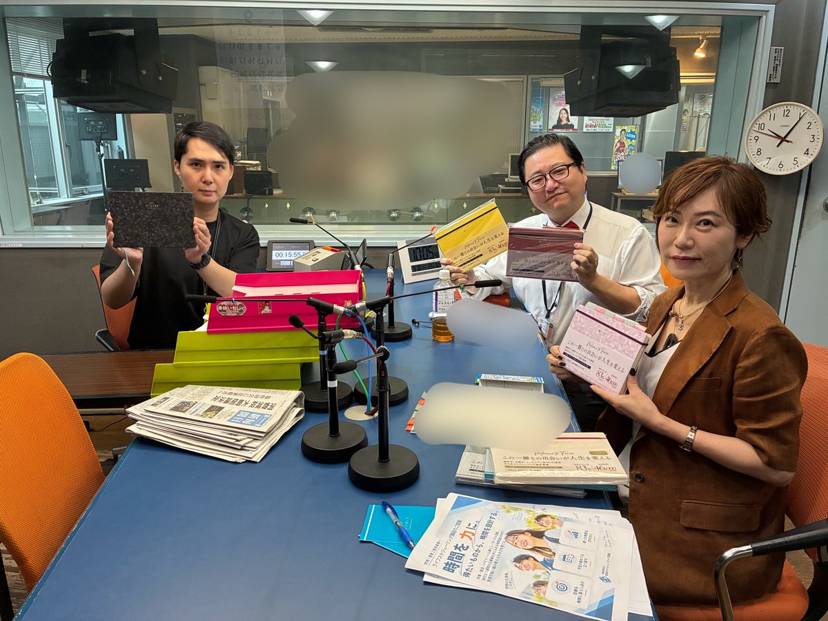 chodo_obc's tweet photo. 【石津ヒロシのちょうどえぇ○○】
🗣文房具ソムリエ 石津ヒロシさん
ゲスト/浅野夏悠さん

今朝のテーマは『ライフスケジューリング！』です‼️

#ラジオ大阪 #ちょうどえぇラジオ #藤川貴央 #石津ヒロシ https://t.co/RUlbYieZKG