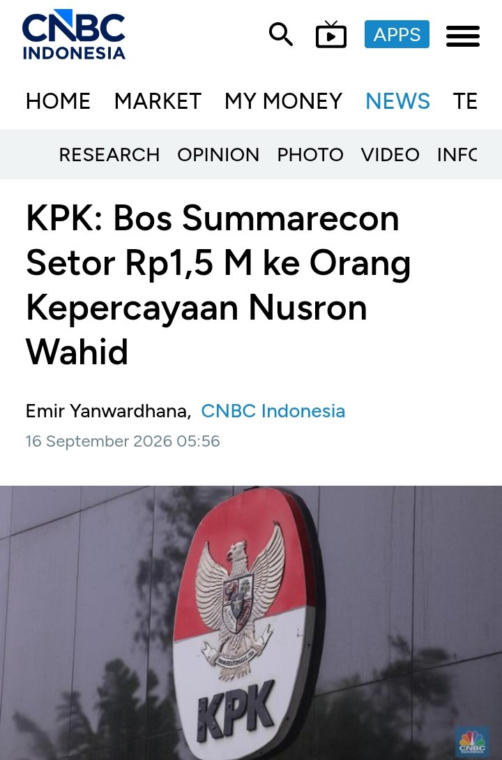 BANGSAygSUJUD's tweet photo. BABAT-BABAT koruptor terus dilakukan...

Ratusan Milyar uang fee, mungkinkah hanya berhenti di level Kepala Kantor dan Dirjen ATR BPN?

Nama Nusron disebut...

Presiden @prabowo memenuhi janjinya MENGGUNDULI koruptor

Akankah para koruptor itu sewa Buser untuk merobohkan Presiden yg sangat berani terhadap mafia dalam ini?

Patut diduga korupsi sudah menjadi penyakit kronis di berbagai kementerian lembaga juga dinas2

Logikanya, mana mungkin 81 merdeka masih banyak rakyat hidup miskin di atas tanah kaya raya bila tidak ada koruptor disegala lini

Yuk, BABAT-BABAT lagi... 😁🇮🇩💪