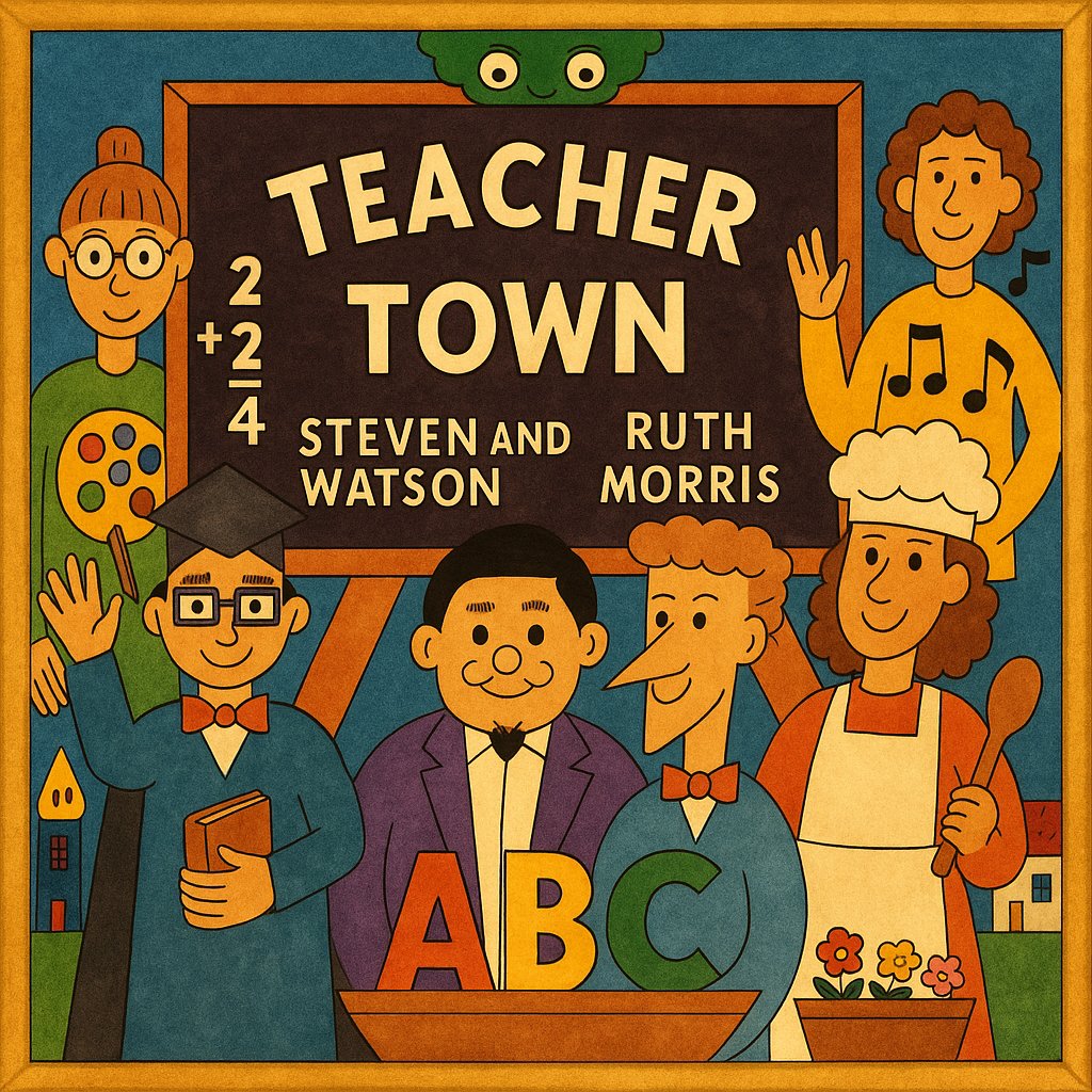 VoxianB's tweet photo. TEACHER TOWN DELUX EDITION 
Free on Kindle Unlimited 

Welcome to Teacher Town – the fun, educational children’s book full of adventure, puzzles, and unforgettable characters!

Step into a bright and bustling town where every day brings a new story. Join Fulton Fullstop, Clara Clarinet, Flora Flour, and their friends as they solve problems, share laughs, and learn life lessons along the way.
From the hilarious Great Ice-Cream Rescue to heart-warming classroom moments, Teacher Town is packed with colourful illustrations, engaging stories, and fun activities for children to enjoy. Each tale is followed by puzzles and games designed to boost reading comprehension, problem-solving skills, and creativity.

Perfect for children aged 5–9, this beautifully illustrated book is ideal for:
• Bedtime stories
• Independent reading for early readers
• Classroom story time
• Gift ideas for birthdays and holidays
Whether your child loves funny school stories, brightly illustrated picture books, or interactive puzzle books, Teacher Town will keep them smiling from the first page to the last.
📚 A must-have for fans of colourful, educational children’s books!
UK 🇬🇧: https://t.co/RSp91EBgyj  Kindle
USA 🇺🇸: https://t.co/asPbAyte0X Kindle  
Canada 🇨🇦: https://t.co/eeN1ujlaHR Kindle  
Australia 🇦🇺: https://t.co/Y6VOb6t80K 
Available worldwide on amazon stores.
#childrensbook #fun #education #teachers #teachertown #author #adventure #puzzles