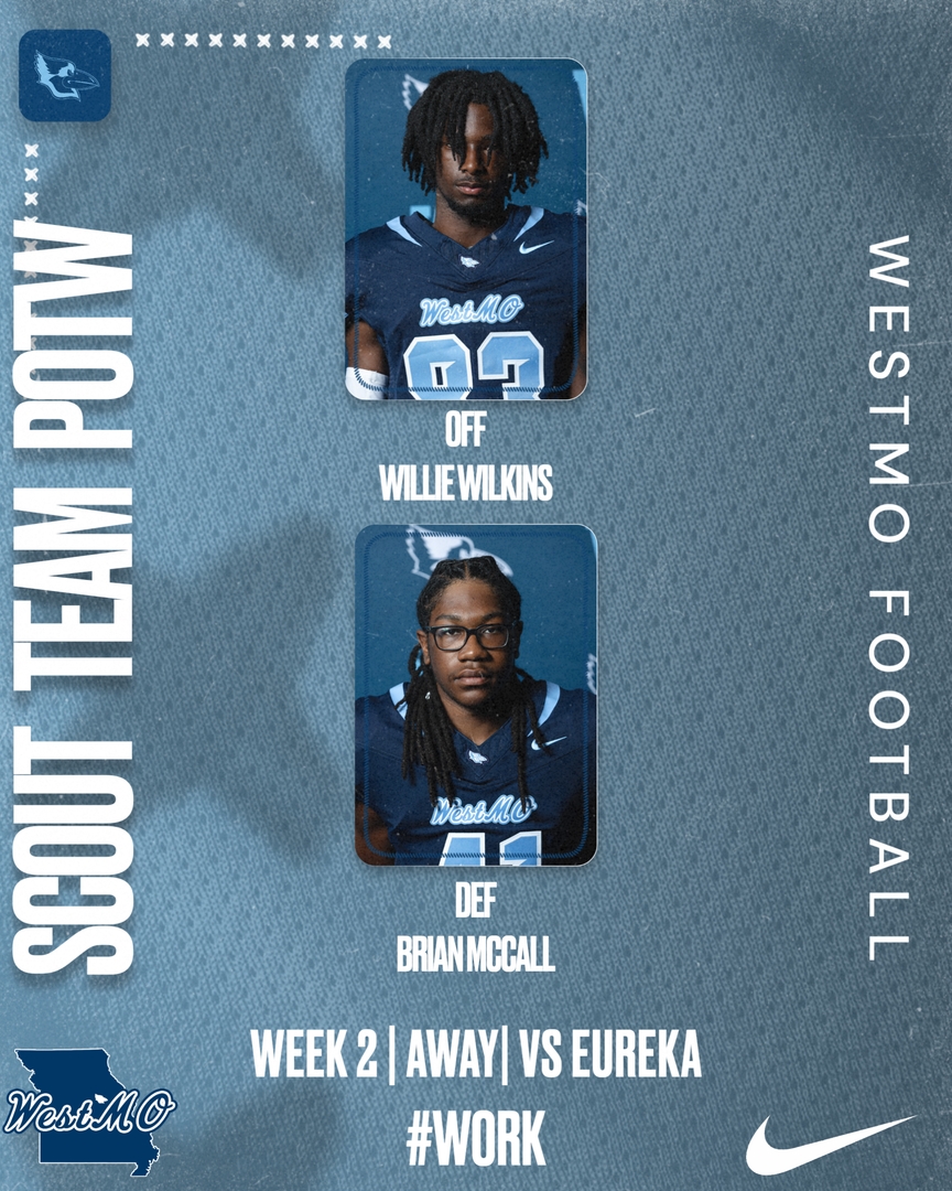 WESTMOFB's tweet photo. WestMO Football Week 2 POTW!!!

#WORK https://t.co/px3yBlt4qK