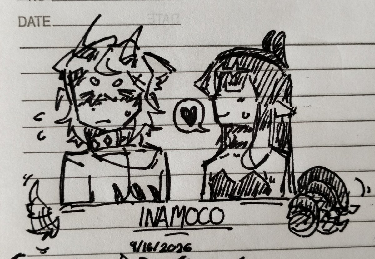 Korin_chneed's tweet photo. #inamoco barrage of doodles I did after a week of not feeling creative https://t.co/Zdp4QhvkqK