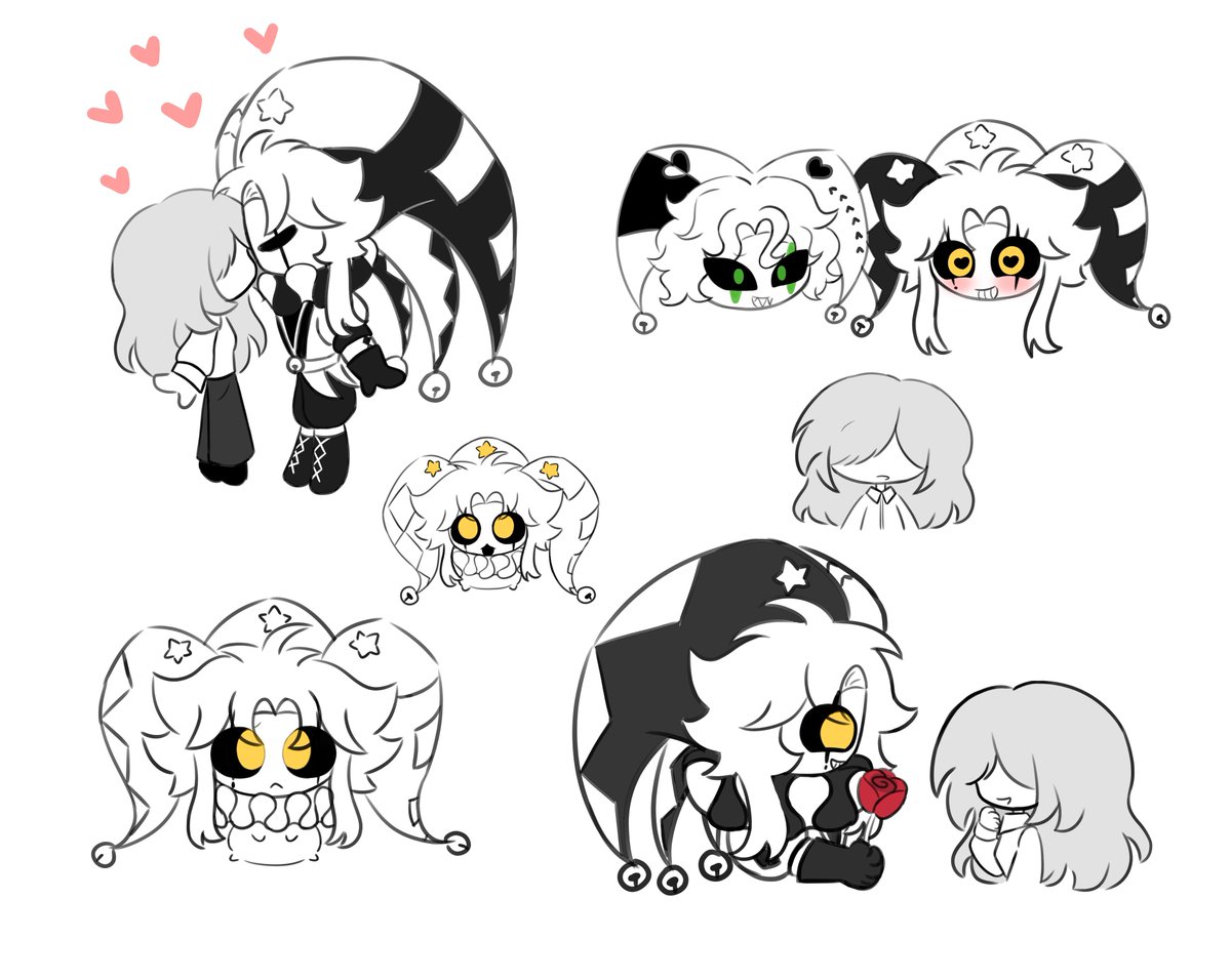 Sweet_stuffzzz's tweet photo. #thefreakcircus #pierrot #tfc #怪诞马戏团 https://t.co/t3Yo0EeRLw