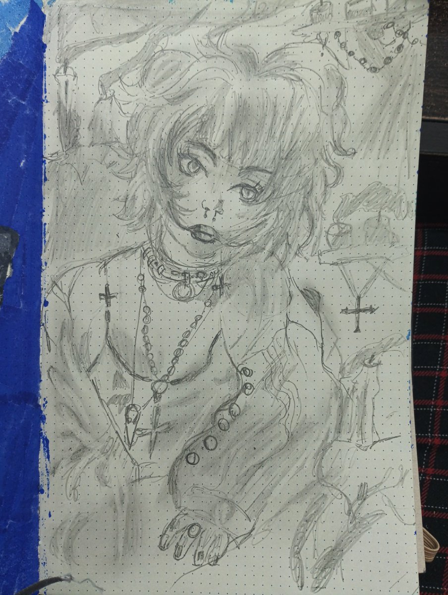 blueinthevoid's tweet photo. Today's sketch :) #artmootsㅤ https://t.co/TSt4EY4N7r