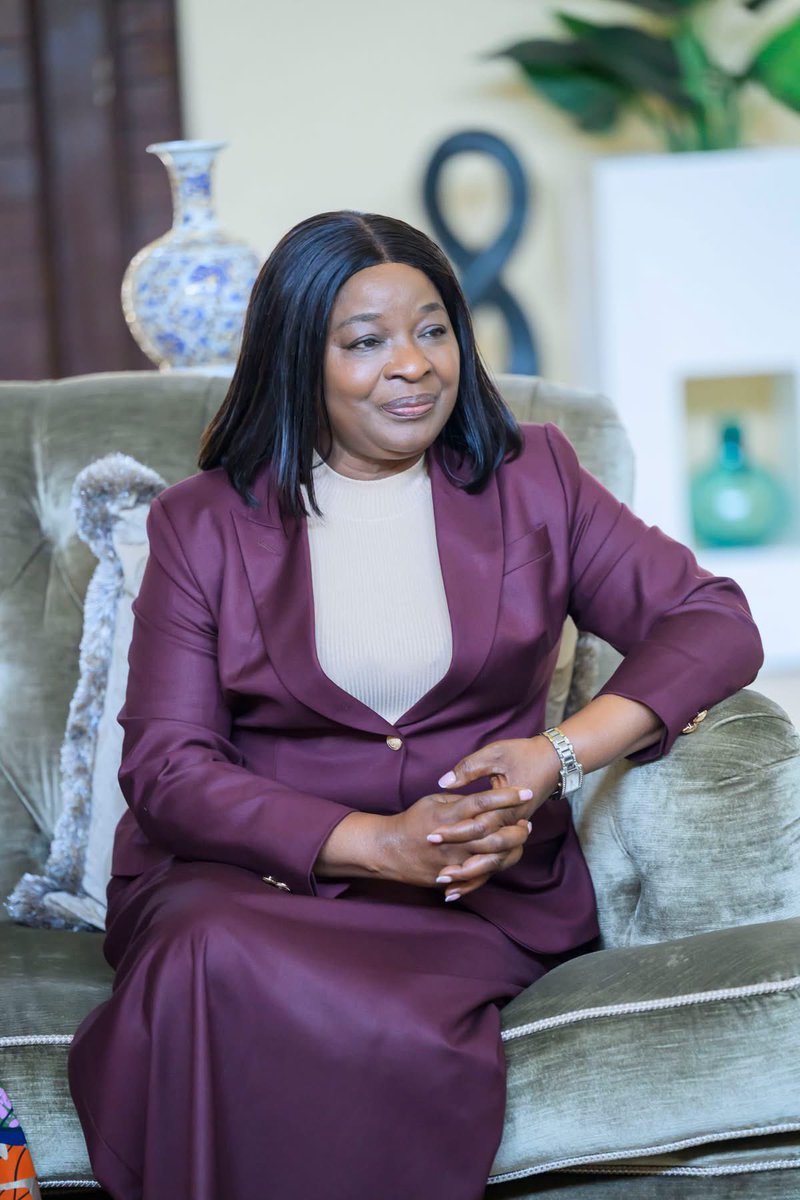 mamamutinta's tweet photo. This afternoon, we had the honour of receiving Her Royal Highness The Duchess of Edinburgh. It was a warm and meaningful exchange focused on community, service, empowering women and youth, education, and maternal health. 🇿🇲🇬🇧 https://t.co/tl8MDF81P9