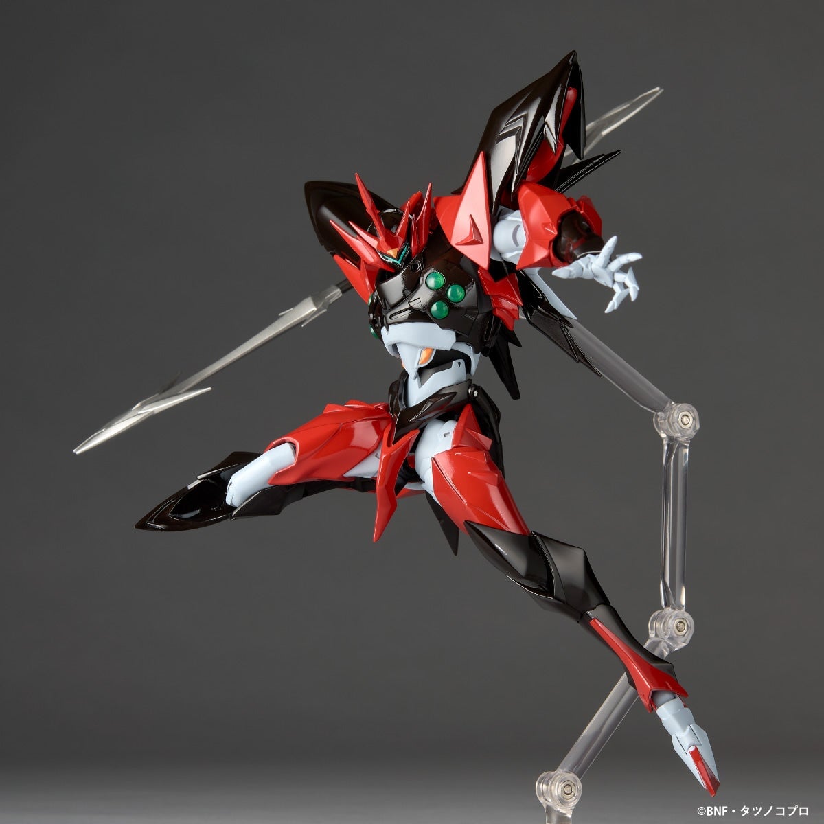 figsoku's tweet photo. 【宇宙の騎士テッカマンブレード】アメイジング・ヤマグチ「テッカマンエビル」可動フィギュア 商品情報公開

【10月3日予約開始】
https://t.co/XdjstH0zmT
#海洋堂 #リボルテック #宇宙の騎士テッカマン #アメイジングヤマグチ https://t.co/06C3blHAqa