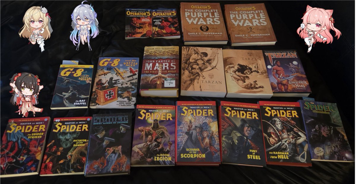 Cranberryscause's tweet photo. Forgot the tag
Reposting this on main; I feel somewhat better now after the loss to post this in better terms
#pulps #spider #Tarzan #JohnCarter #Snowbreak #スノウブレイク #スノブレ #尘白禁区 https://t.co/uWy9KoGucg