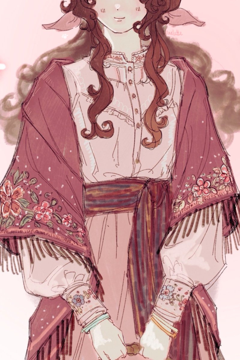 lilynsword's tweet photo. aerith https://t.co/In27wTErwl