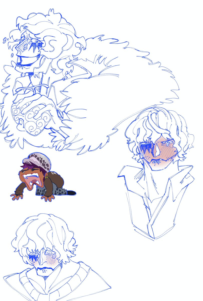 Greenie13_5's tweet photo. Anyway some Corazon's skecths to train his goddamn hair https://t.co/QndfMKLOfi