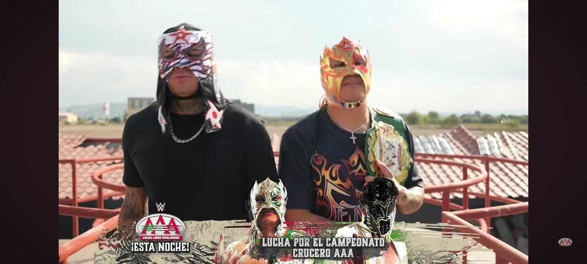 AlexChamp0x's tweet photo. Morelos y Pavón... 🐎🐎

@PENTAELZEROM y @ReyFenixMx

@WWE @luchalibreaaa

#Mexico
#GritoDeIndependencia
#IndependenciaDeMéxico
#VivaMéxico https://t.co/w4b9dwwhCK