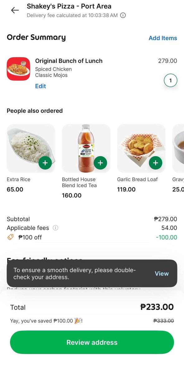 Ddeonusoleil's tweet photo. Your first few Grab orders just got better. ✨ If you’re a new user in Greater Manila, use NEWGRABFOOD and score ₱100 OFF on your first 4 orders. ₱199 minimum spend lang! #GrabPromos #NewToGrab https://t.co/992n3xjGFn