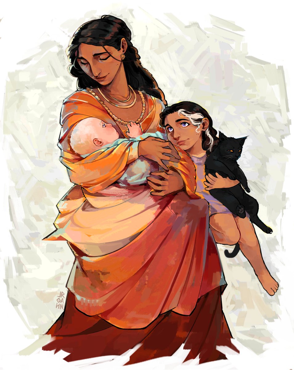 jroahn's tweet photo. elia, aegon and rhaenys #asoiaf https://t.co/OyEoNMBs6X