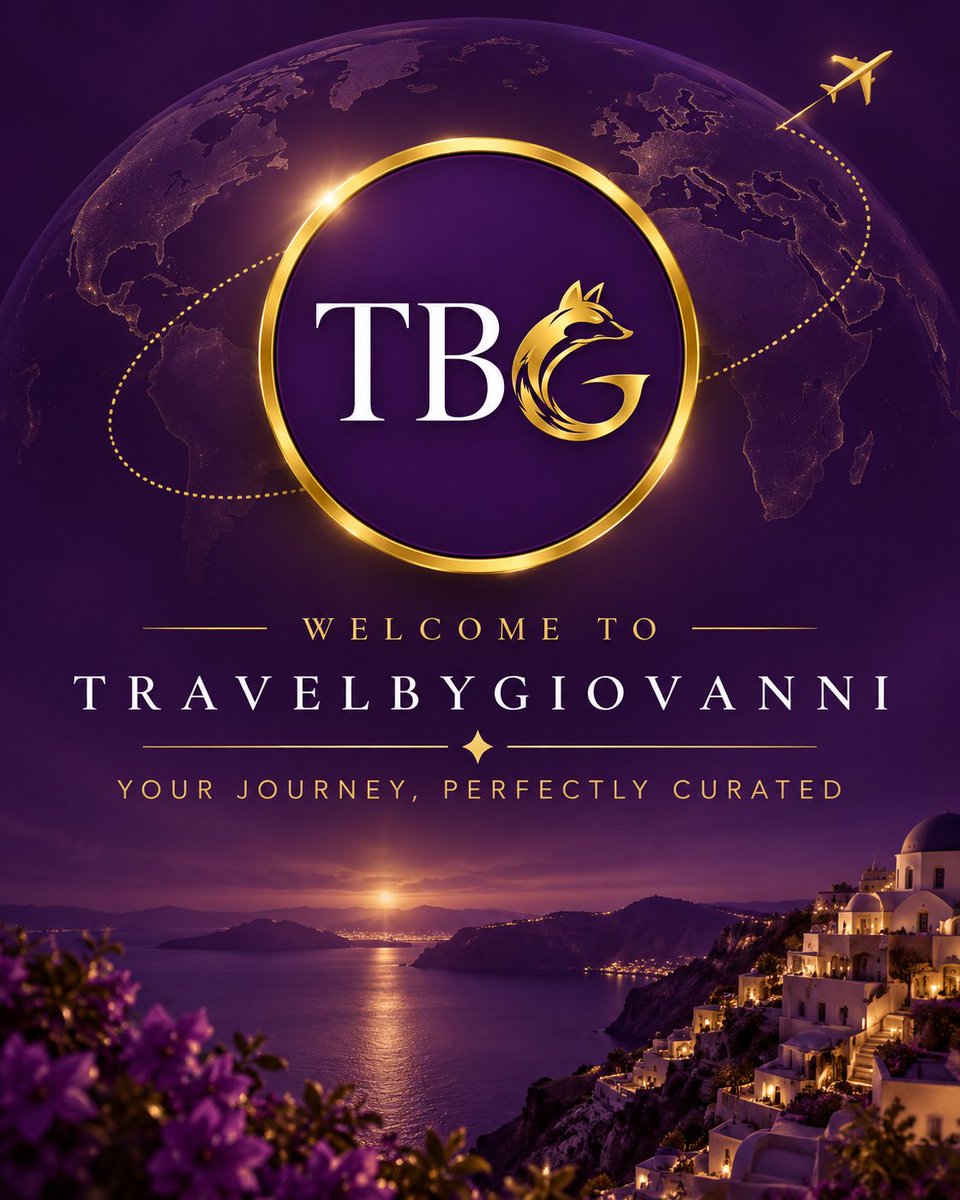 TravelByGio's tweet photo. Welcome to TravelByGiovanni ✈️🌍

Flights, hotels, resorts, cruises, car services and vacation packages—personally planned around your needs, preferences and budget.

Where will your next journey take you?

#TravelByGiovanni #TravelAgent https://t.co/2hdxI2APJt