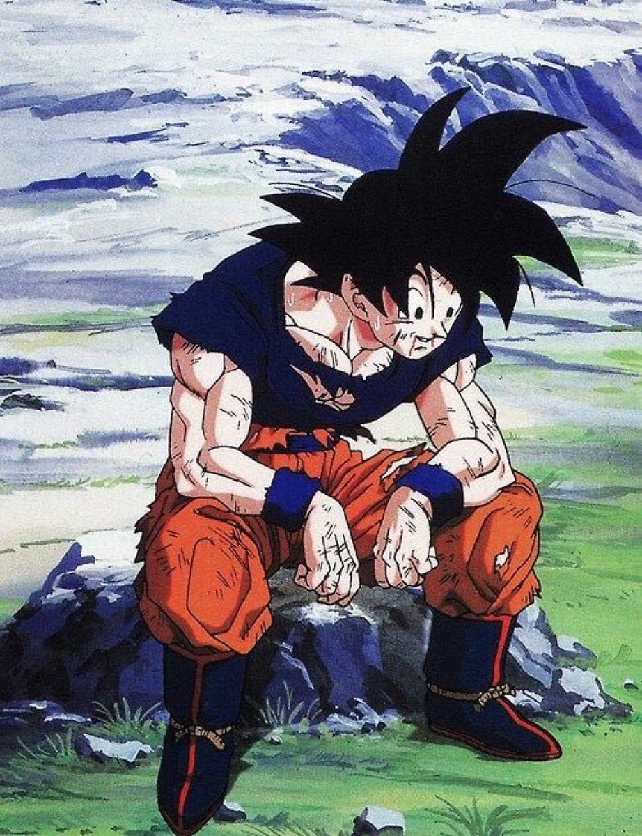 santysaron9's tweet photo. quand un homme poste cette tof de goku tu sais qu’il souffre smr https://t.co/wp1qm1G1Vt
