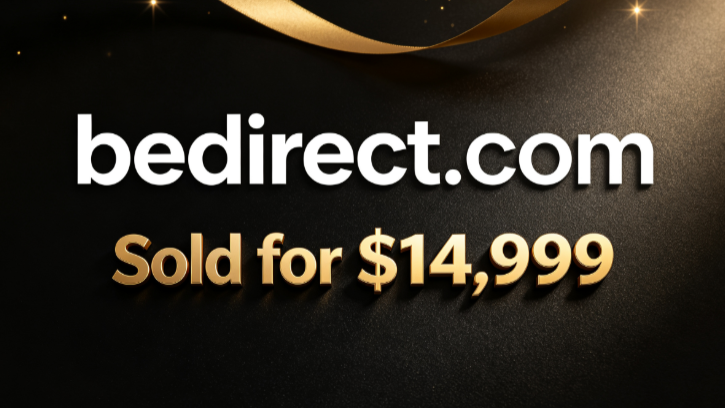 DomainNews24's tweet photo. Domain  Sold!
💰bedirect. com Sold for $14,999
🛒Sold via Sedo
🗓️September 15, 2026
This domain is well suited for marketing communications, brand consulting, direct-to-consumer e-commerce, and disintermediation service platforms. https://t.co/ngtYJMVLQn