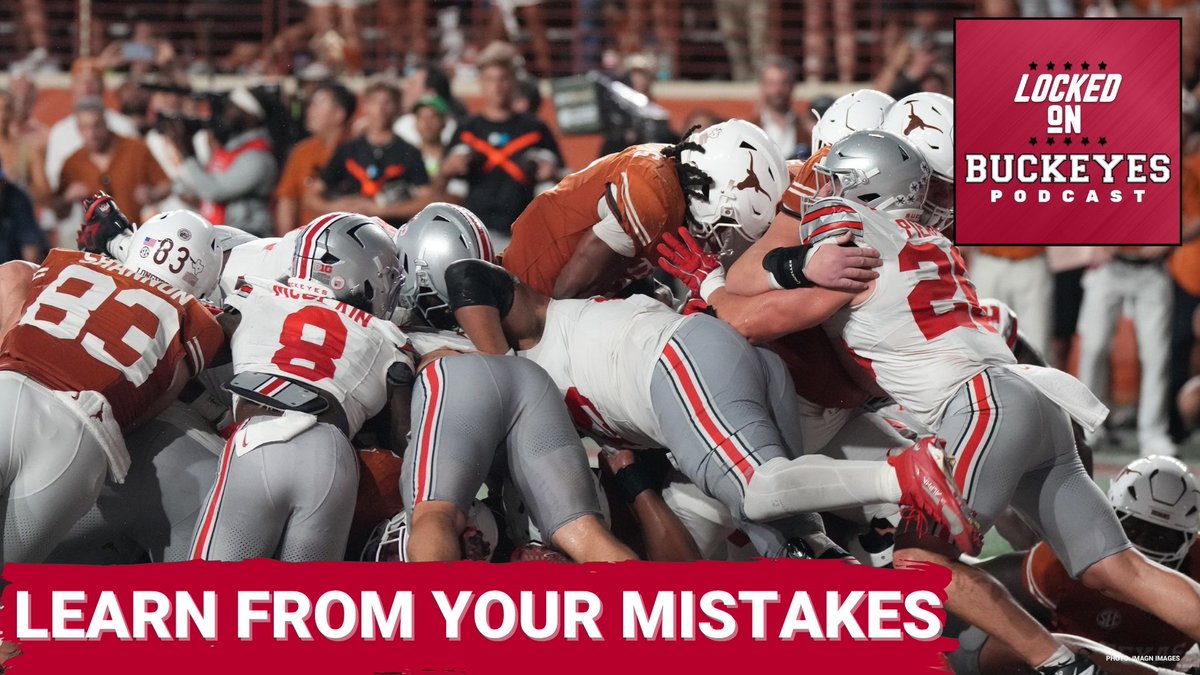 LOBuckeyes's tweet photo. The latest Locked on Buckeyes:

Ohio State’s 4th-quarter collapse vs. Texas, play-calling criticism, and why it’s time to unleash the young stars. 🏈🔥

🎧 Listen: https://t.co/Jyon9n2X4j
📺 Watch: https://t.co/PNbGNACz8N

#Buckeyes #GoBucks #OhioState https://t.co/OGVRu1E9bN