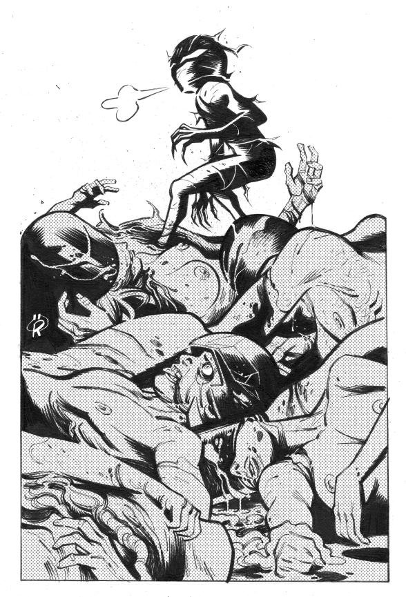 guyprz's tweet photo. Like @raulfernandezfonts  work that I have been following since he started working on one of my favourite Spanish comics "Manticore" and the outstanding progress from inker to the self proclaimed artist he has always been! https://t.co/Zf25NuL12H