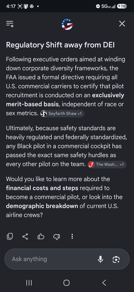 Reese42188's tweet photo. @eddy_johnson01 @kevinblue345 Also the major recipients of dei aren't black , they're white and it's not even close ....black people barely see a benefit from that ....im sure you like Charlie kirk...remember what he said about black pilots? Lies lol https://t.co/F06z6N0b8p