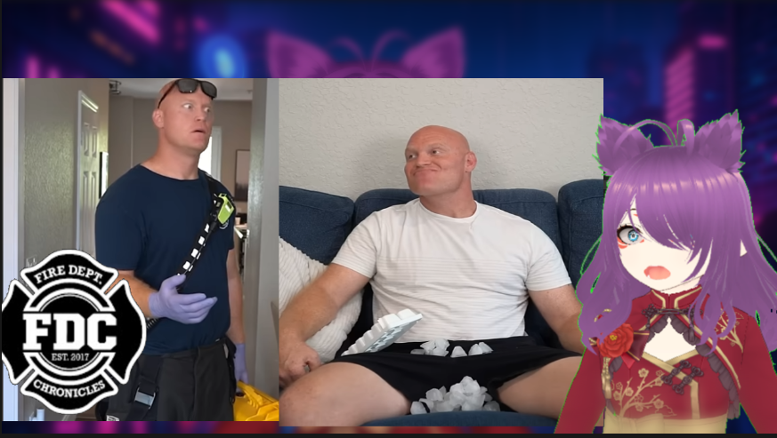 monslayervt's tweet photo. Hello GlitchHiveminds~  

A new video of Fire Department Chronicles reaction!
https://t.co/PQkNLstFPO
#Vtuber #ENvuber https://t.co/gfytN3515U