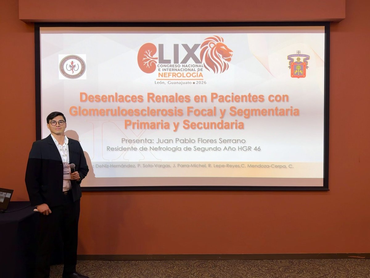 nefrohgr46's tweet photo. ¡Excelente fin de semana en el Congreso Nacional de Nefrología en León!

Nos enorgullece compartir la participación de nuestros residentes, quienes presentaron trabajos de investigación. 

¡Siempre aprendiendo de los mejores!

@DeNefrologos https://t.co/krwAMCDumO
